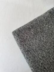 Gri kırçıllı buklet kumaş 154x100cm
