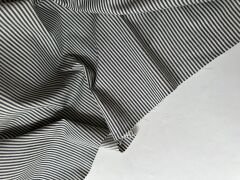 Çizgili ince likralı kot kumas 144x285cm