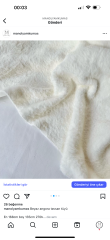 Nisaalms beyaz angora