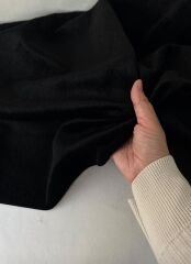Siyah tay tüyü kumaş 150x310cm