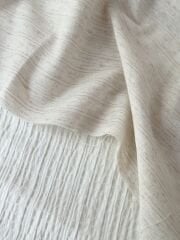 enine sim şeritli keten kumaş 150x300cm